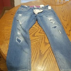 Size 5/6 nwt hydraulic cropped denim jean capris